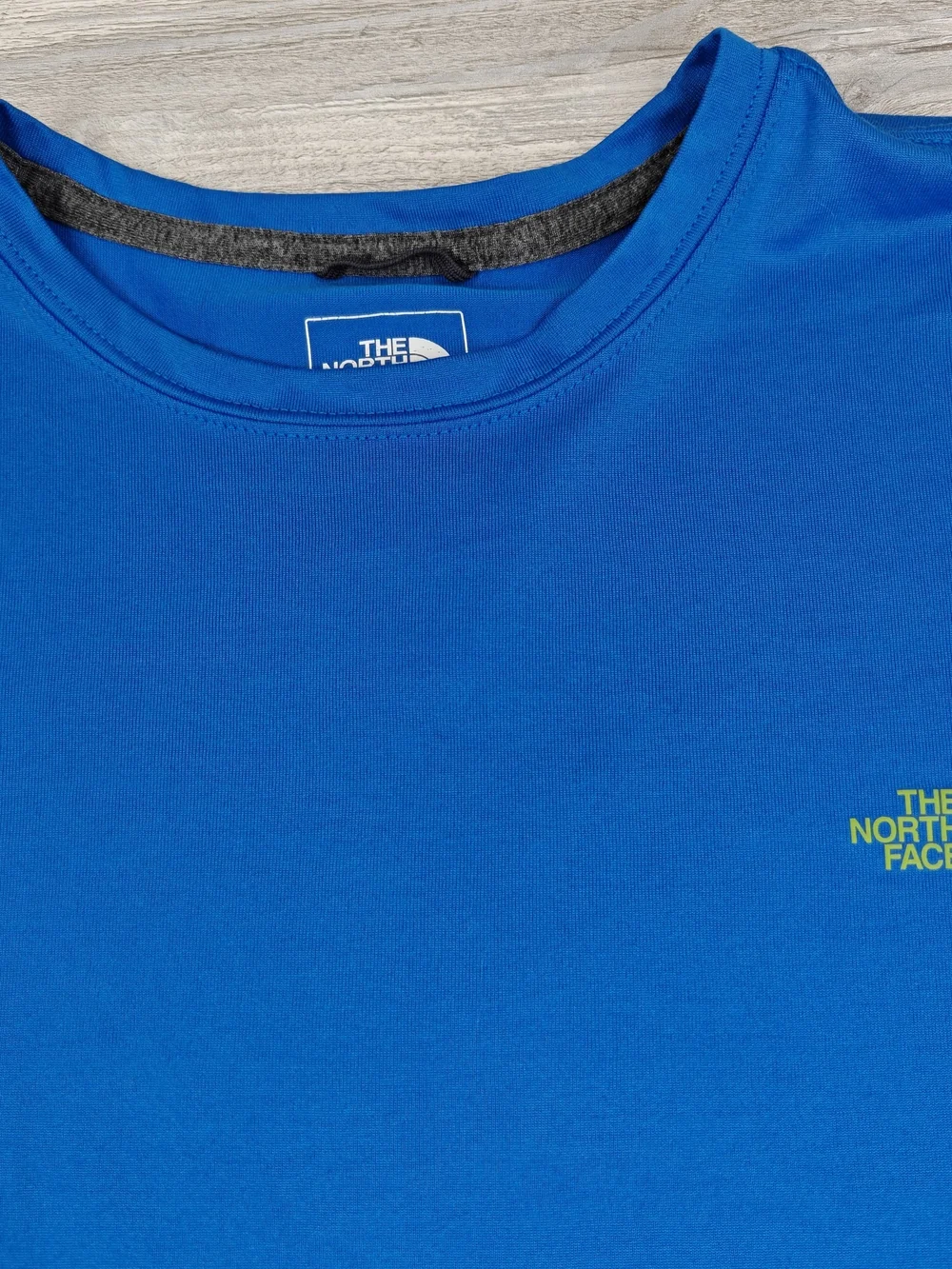 Men's The North Face Athletic Performance T-Shirt Blue Size Large Short Sleeve